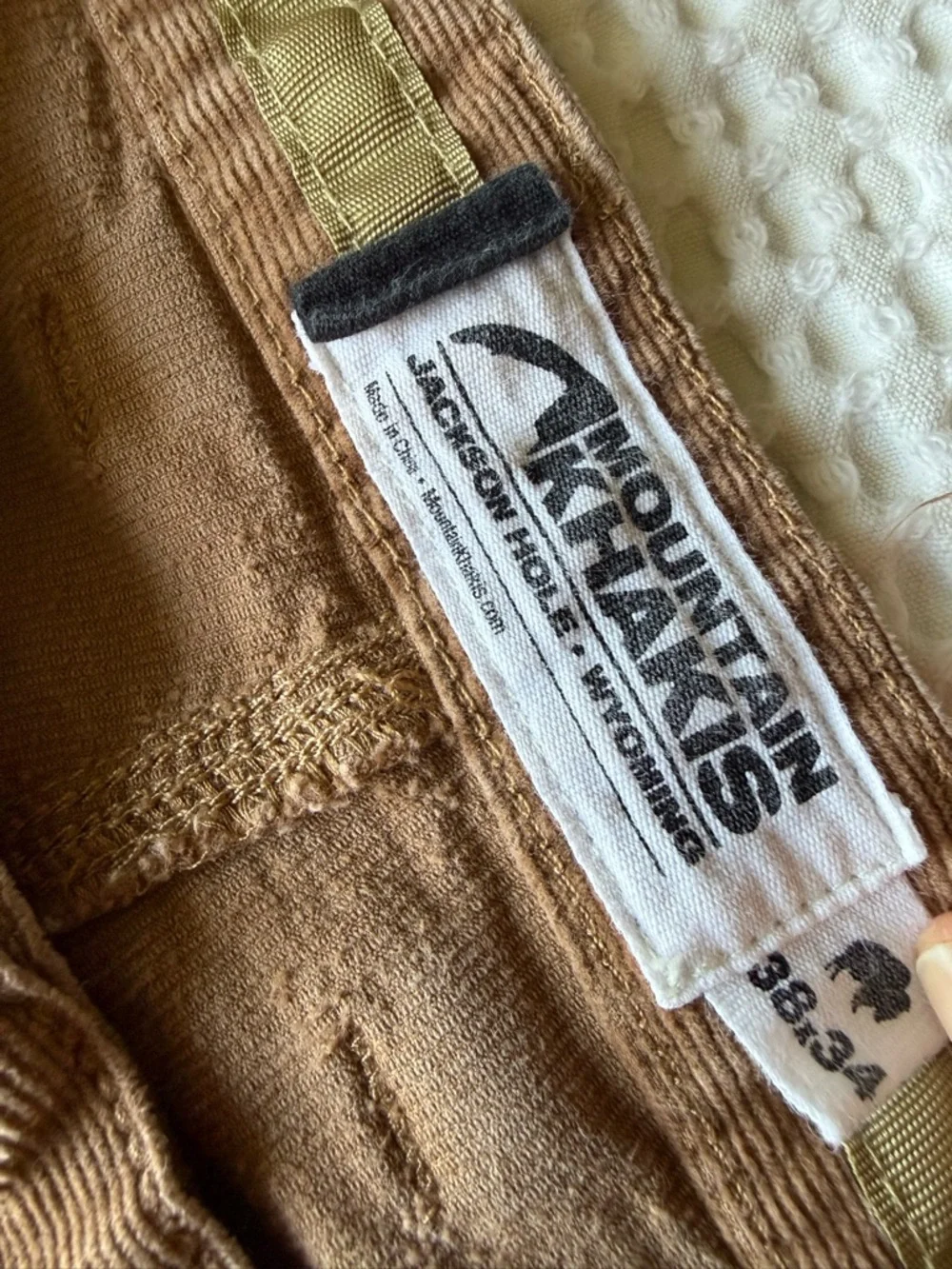 Mountain Khakis | Brown Canyon Cords Classic Fit Pants 38x34